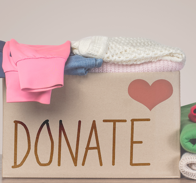 Donate unused items