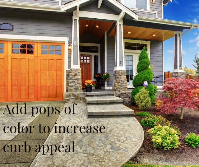 HOT TIP #2 - Add color for curb appeal
