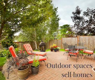 HOT TIP #4 - Color will make your outdoor space more vibrant