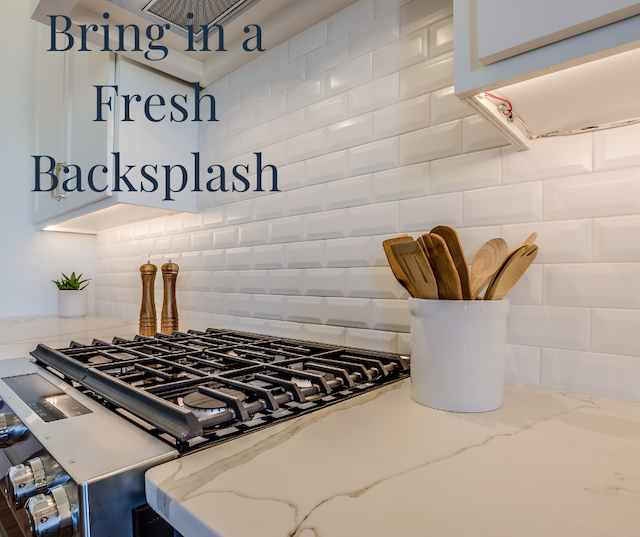An essential kitchen upgrade if your backsplash is dated and dingy.