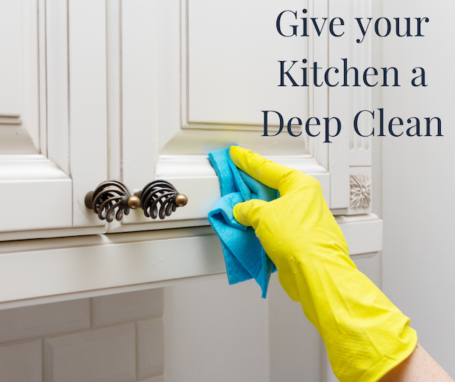 Giving your kitchen a deep cleaning is essential to selling your home successfully.