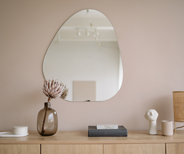 Mirrors are a fantastic accessory to use when staging a home