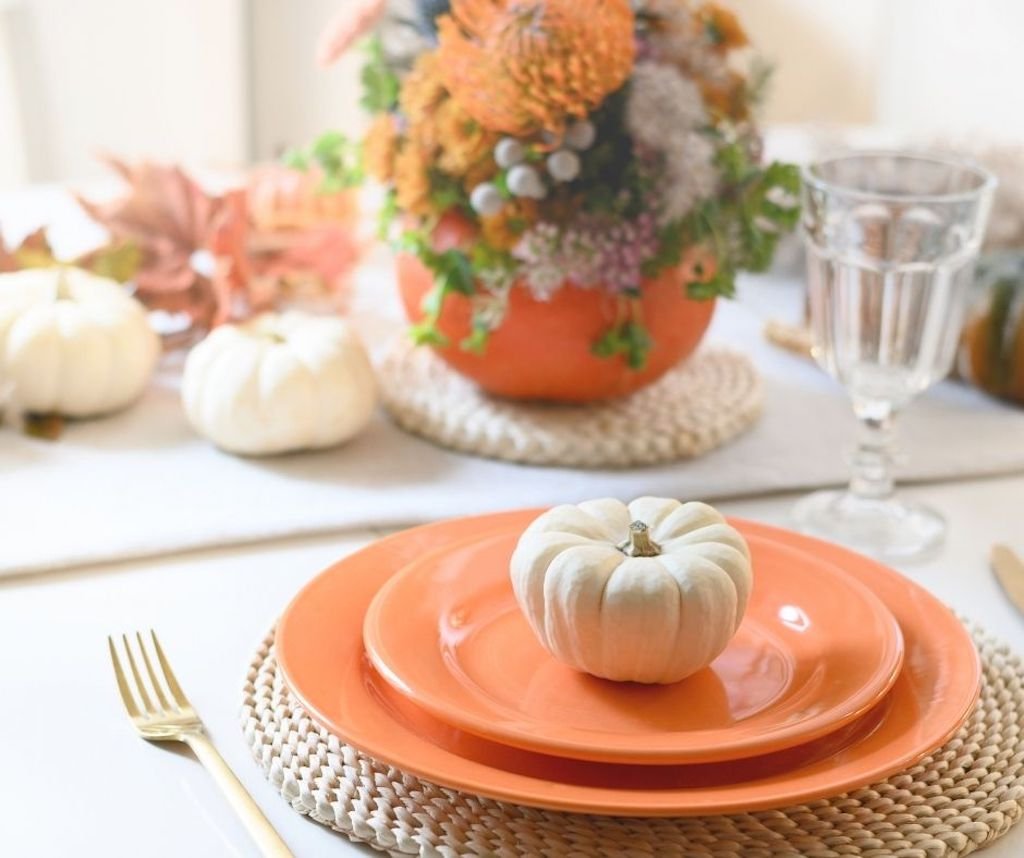 Invest in Autumn themed dinnerware